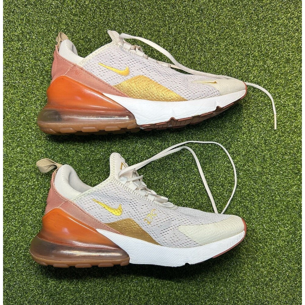 RARE🔥 Nike Air Max 270 Light Cream Terra Blush Women’s Shoe AH6789-203 Size 6.5